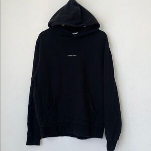 I Love Ugly NZ Men's Black Hoodie Sweater